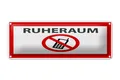 Blechschild Hinweis 27x10 cm Ruheraum Handy verboten Deko Schild