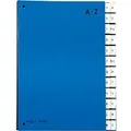 PAGNA Pultordner Blau DIN A4 Hartpappe A - Z Blau
