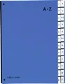 Pagna Pultordner 24249-02 Hartpappe Blau DIN A4 Anzahl der Fächer: 24 A-Z