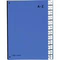 PAGNA Pultordner 24249-02  Hartpappe Blau DIN A4 Anzahl der Fächer: 24 A-Z