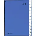 PAGNA Pultordner 24249-02 Hartpappe Blau DIN A4 Anzahl der Fächer: 24 A-Z