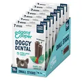 Edgard Cooper Snacks 56 Dental Stick Kleiner Hund Natural 8x7 Kausticks Zahnpflege Minze Erdbeere, Einmal täglich, Kalorienarm, Langes Kauen Effektiv, Frischer Atem