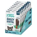 Snacks 56 Dental Stick Kleiner Hund Natural 8x7 Kausticks Zahnpflege Minze Er...