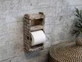 Toilettenpapierhalter Alte Backsteinform Badregal  WC Klorolle