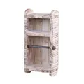 Toilettenpapier Halter Of Ziegel Form H:3 0 CM Antik Weiß Von Chic Antique