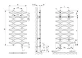 Kermi Ideos E-Zusatz Bad- und Wohnheizkörper WWS - Regler Ausführung rechts ohne Abdeckung 508 x 1526 x 35 mm - Weiß / Weiß - IDN1115500102XK