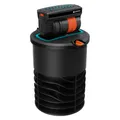 Gardena Versenk-Viereckregner 'OS 140' schwarz 2-140 m²