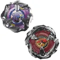 Beyblade X Beat Tyranno 4-70Q & Knife Shinobi 4-80HN Dual Pack Set BEAT TYRANNO