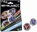 Hasbro Beyblade X Beat Tyranno 4-70Q & Knife Shinobi 4-80HN Dual Pack Set Neu