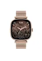 ICE-WATCH – Ice smart 2.0 Rose-Gold Milanese – Quadratische Smartwatch in Roségold für Damen mit Edelstahlarmband – 025233 (1,70 Zoll)