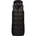 Marikoo Damen Winterweste Sayorii – lang, warm & mit Kapuze