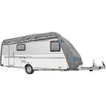 TRAVORA Wohnwagen Plane Abdeckplane Caravan Cover Schutzhülle Wohnwagenplane Größe XL 670 x 250 x 220cm