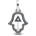 Pandora Bead Pandora Medaillon Hamsa Hand 793411C01 silberfarben