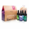 Bio Infrarotkabinen-Spray-Set mit 100% Bio-Öle 4x100ml - Duftspray Geschenkset