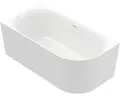 Badewanne OTTOFOND Afinar Corner XS 80 x 155 cm rechte Ecke abgerundet weiß glänzend 703940