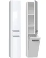 ibonto Hochschrank Badezimmerschrank: Elegantes & Praktisches Aufbewahrungsmöbel