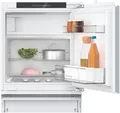BOSCH Einbaukühlschrank Serie 4 KUL22VFD0, 82 cm hoch, 59,8 cm breit, Made in Germany & Warnsignal mit Ton oder Licht