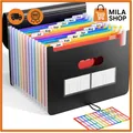 Aktenordner A4 12 Fächer wasserdicht PP Regenbogen Farben Schule Büro Mappe