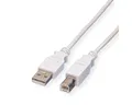VALUE USB 2.0 Kabel USB-Kabel, USB 2.0 Typ A Männlich (Stecker), USB 2.0 Typ B Männlich (Stecker) (180.0 cm), Typ A-B