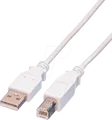 VALUE 11998819 - USB 2.0 Kabel, A Stecker auf B Stecker, 1,8 m