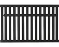 Vorgartenzaun PLUS Country 150 x 96 cm RAL 9005 schwarz