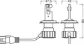 Glühlampe, Fernscheinwerfer OSRAM 64193DWNBSM-2HB VW KAEFER 1.2 1960-1985