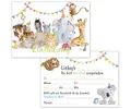 Einladungskarten Kindergeburtstag 12er Set Geburtstagseinladungen & Einschulung