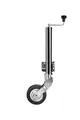 Automatik-Stützrad Anhänger Bugrad 400kg automatisch Klappbar Vollgummirad