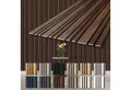Hexim Wandpaneel, (Akustikpaneele 278x60cm Holz Mila - flexible Holzpaneele Platten Wanddeko Wand Kombipaneel Wandverkleidung Schalldämmung Akustikfilz braun 1.67m² Catania Oak)