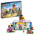 LEGO 41743 Friends Friseursalon Set, Spielzeug-Friseurset für Kinder, Mädchen und Jungen ab 6 Jahren, mit 2023-Figuren inkl. Paisley und Olly Mini-Puppen, kreativ austauschbare Teile