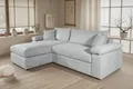 OTTO home Ecksofa Cosy L-Form, B: 234 cm, Sitzaufbau im Sandwich-Federkern, 2 Zierkissen, Mega-Sofa, Cord oder Struktur weich, Kaltschaumauflage
