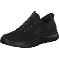 Skechers Summits High Range Herren Sneakers , Black Mesh Trim Black, 39.5 EU