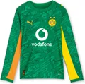 Puma Bvb Gk Jersey Replica Ls Jr With Sponsor - archive green-intense orange, Größe:128