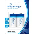 MediaRange Premium Alkaline (2 Stk., C, 5960 mAh) (MRBAT108)
