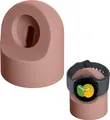 kwmobile Kabellose Ladestation kompatibel mit Samsung Galaxy Watch 5 (40mm) / Galaxy Watch 5 (44mm) Halterung - Ladeständer-Halter für Smartwatch -