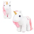 My Little Pony | Moondancer Plüsch 40. Jahrestag | Retro-Pferd-Geschenke für Mädchen und Jungen, Sammlerstück, Vintage-Pferde-Spielzeug für Kinder, Einhorn-Spielzeug für Jungen und Mädchen ab 3 Jahren