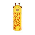 LEGAMI - 2-in-1 Weiche Silikontasche - Kawaii, Giraffe Schultasche, Tischstifthalter, Reißverschluss, Silikon, Stiftetasche Buntstifte Marker, H 18,5 cm