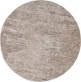 Teppich OTTO HOME "Ariano, dezenter Glanz mit Hoch-Tief-Struktur" Gr. 10, beige, H:12mm Ø:190cm