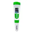 Caluma 3-in-1 pH-EC-Temp Messgerät Combi-Messer ph-Wert Hydroponik EC-Messgerät