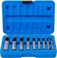 BGS 565 | Locheisen-Satz | 9-tlg. | 3 - 12 mm | inkl. Kunststoff-Koffer | Stanzeisen-Set