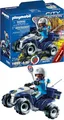 PLAYMOBIL City Action Polizei-Speed Quad Rückzugsmotor Spielzeug Kinder 71092