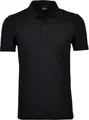 RAGMAN Herren Poloshirt Kurzarm Polokragen Regular Piqué Schwarz S