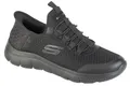Skechers Jungen Summits High Range Turnschuhe, Black Textile/Synthetic/Black Trim, 31 EU