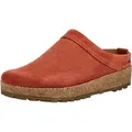 Haflinger Hausschuhe Hausschuhe Leder - Orange - 40