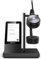 Yealink WH66 Dual Teams System de Persönliche Audiokonferenzen Wireless Headset Office/Centre de Anrufe USB Typ A Bluetooth Base de Laden Schwarz