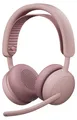 Logitech Zone Wireless 2 ES, Verkabelt & Kabellos, Anrufe/Musik, 212 g, Kopfhörer, Rose