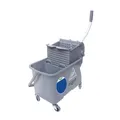 Unger Germany GmbH UNGER SmartColor™ Fahreimer 15 l, Farbe: grau, Kompletter Doppelfahreimer mit Presse COMSG