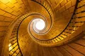 Papermoon Fototapete Dreifache Wendeltreppe
