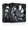 Noctua NF-A12x25 G2 PWM Sx2-PP chromax.black - Gehäuselüfter - 120mm - Schwarz - 22 dBA