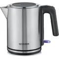 Severin Wasserkocher WK 3489, silber, 1 Liter, 2400 Watt, mit Edelstahlgehäuse